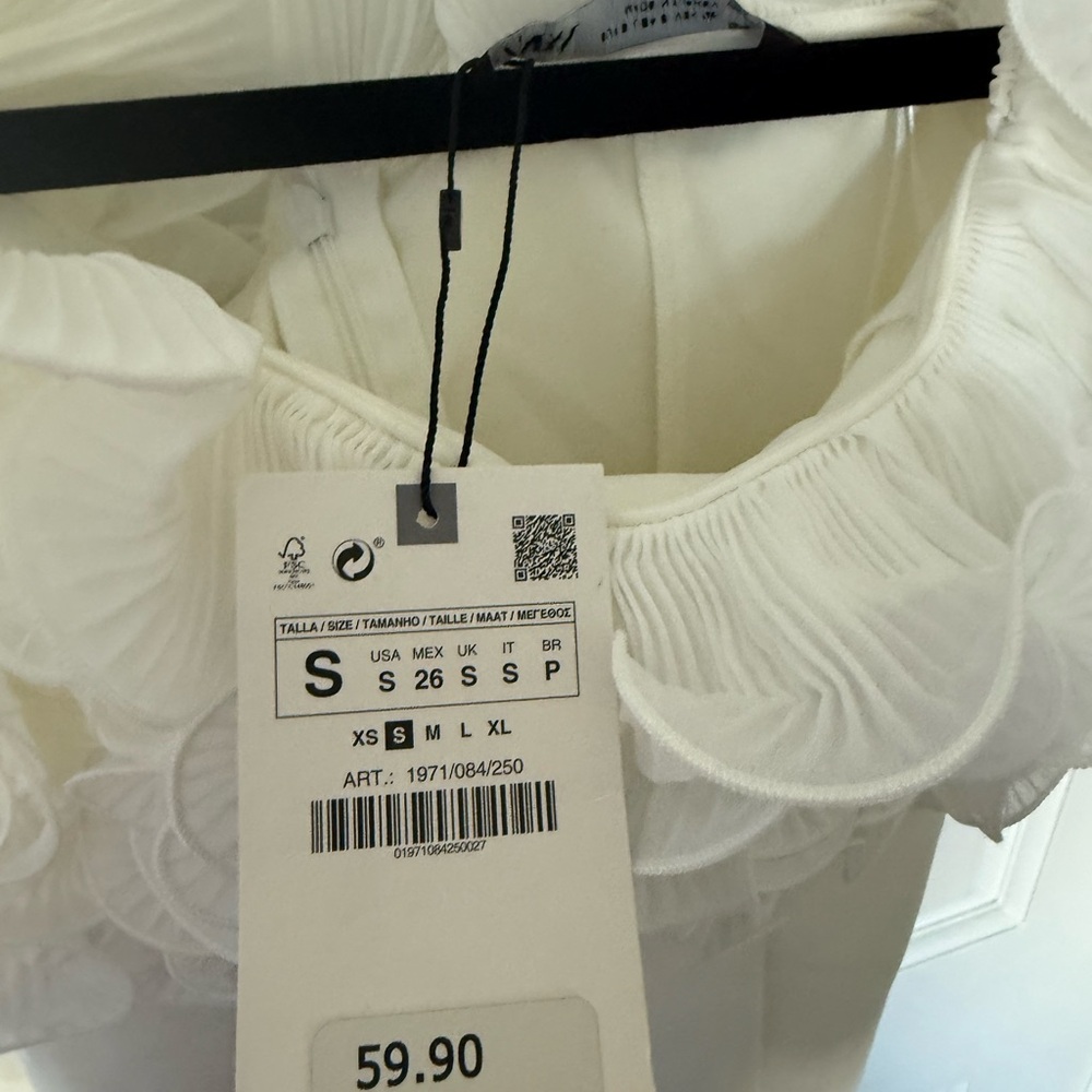 Zara Ruffle Mini Dress - Picture 3 of 3